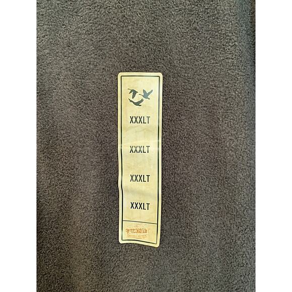 OUTDOOR LIFE Big & Tall 1/4 Zip Fleece Pullover Sweatshirt Jacket Men's Sz XXXL - Picture 7 of 10